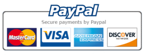 Paypal and major Credit Card Logo